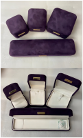 Purple button bracelet ...