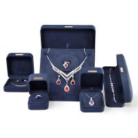 Deep blue large set of ...