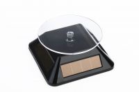 Solar turntable with ro...