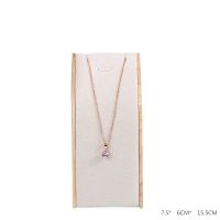 wood necklace display st...