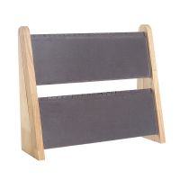 Wooden inclined two-lay...