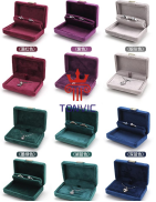 Velvet gold buckle doub...