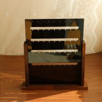 Wooden bottom acrylic e...