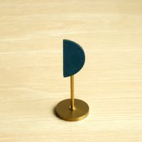 Metal round bottom semi...