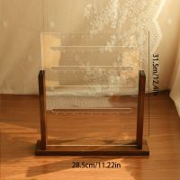 Wooden bottom acrylic e...