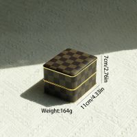 Rounded PU gold edged...