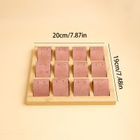 Bamboo and wood earring...