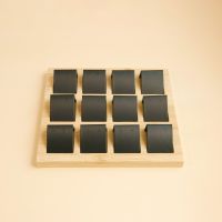 Bamboo and wood earring...