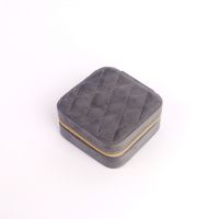 Velvet diamond grid squ...