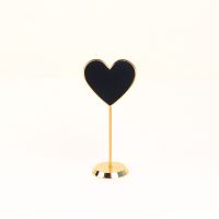Metal microfiber heart-...
