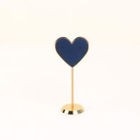 Metal microfiber heart-...