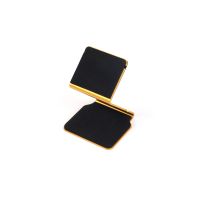 Z-shaped gold edged mic...