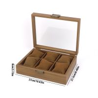 Black walnut wooden win...