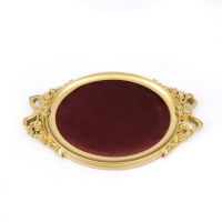 Bow shaped plastic tray