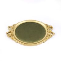 Bow shaped plastic tray