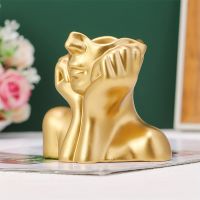 Resin makeup brush stor...
