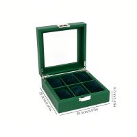 All green buckle leathe...