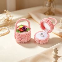 Flower basket plush box