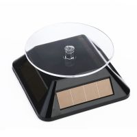 Solar turntable with ro...