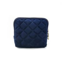 Velvet plaid zipper six...