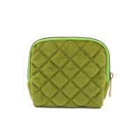 Velvet plaid zipper six...